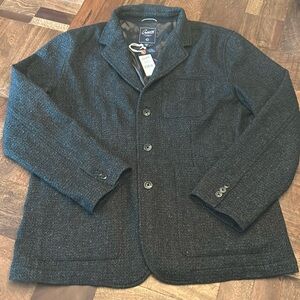 Grayers Hutton Wool Twill Sport Coat-Charcoal-Large